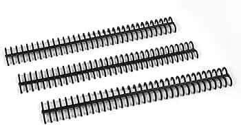 Amazon | RAYSOONER CB1234-BK 製本リング A4 34穴 黒 直径12mm 3：1