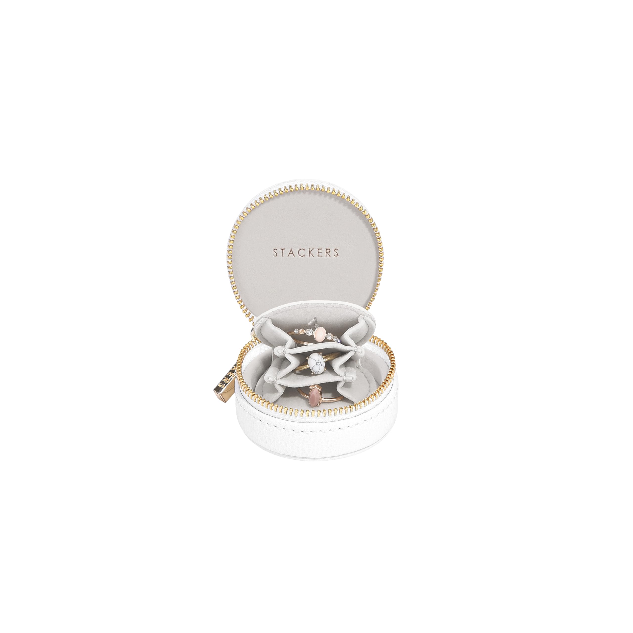 Stackers Pebble White Oyster Box