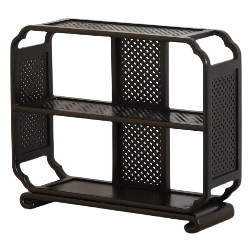MPOPO Bonsai Pedestal Simple Tea Set Bonsai Stand Decoration Teapot Teacup Display Home Rack Vase Display Stands Pedestal Base(A)