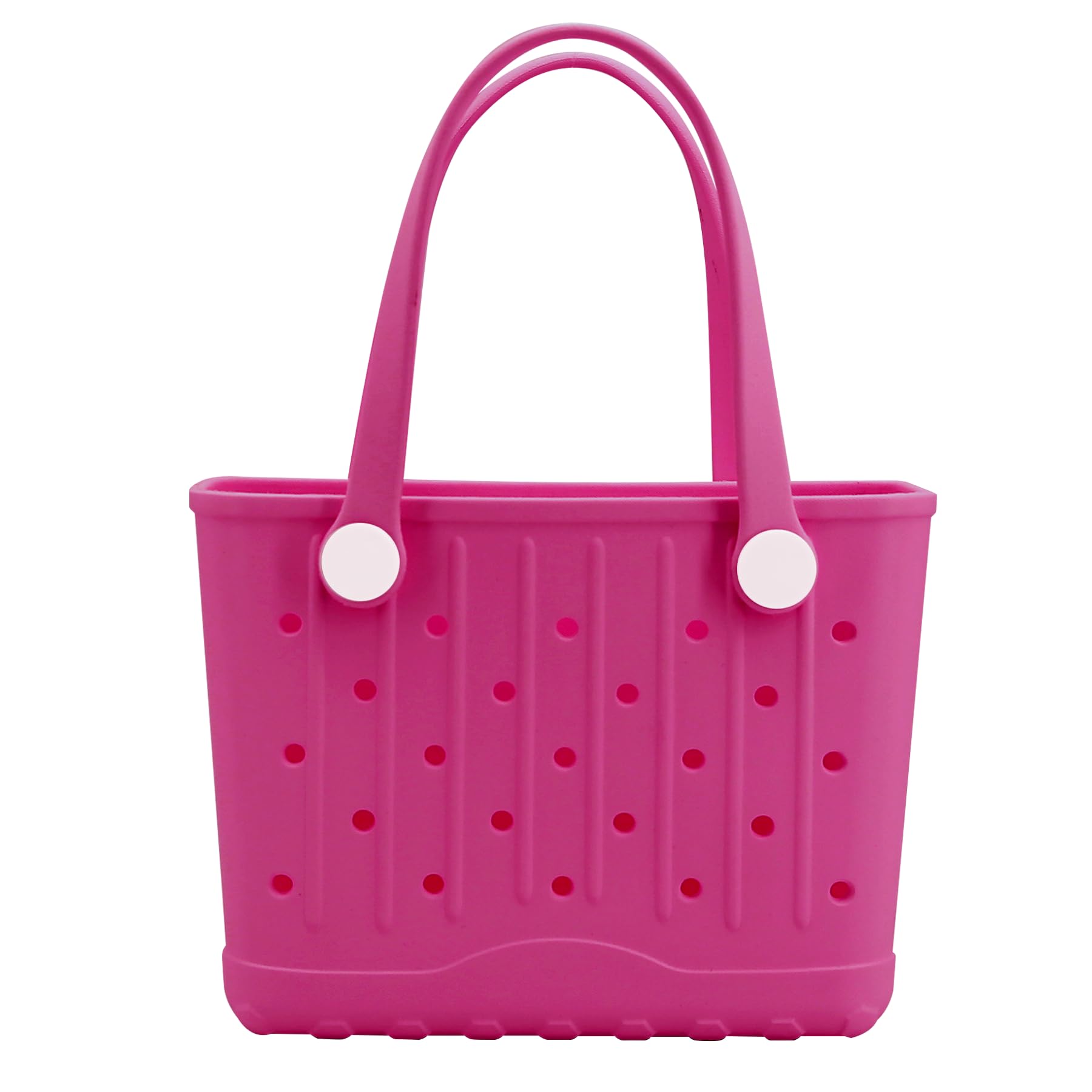Bolsa de goma pequeña para playa impermeable y portátil 8