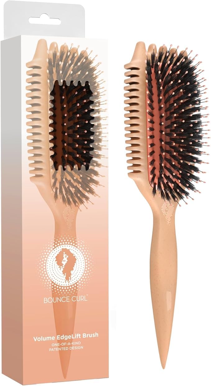 Bounce Curl Volume EdgeLift Bürste (Pfirsich)