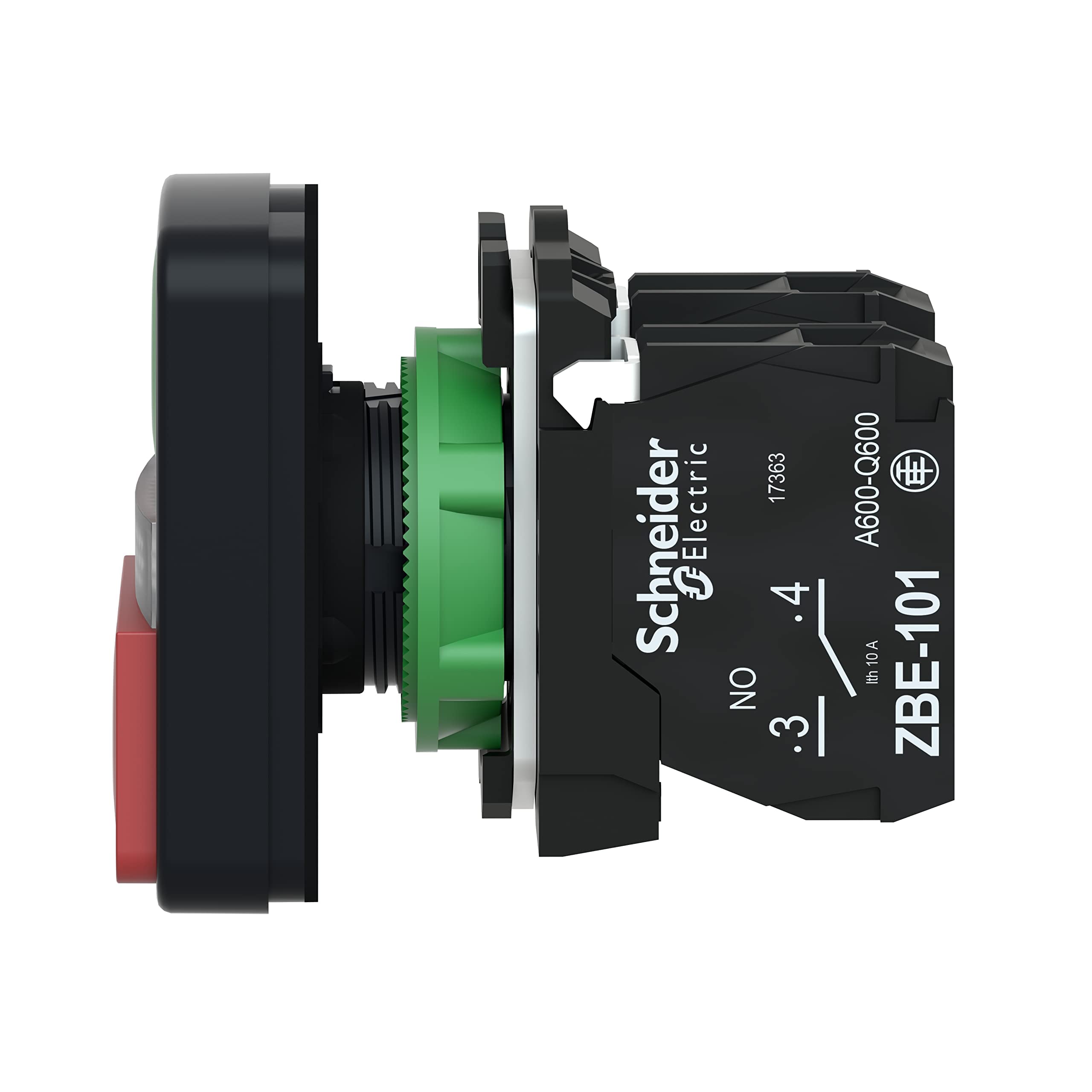 PULS LUM DOBLE VE/RO SAL LED 24V 1NA+1NC