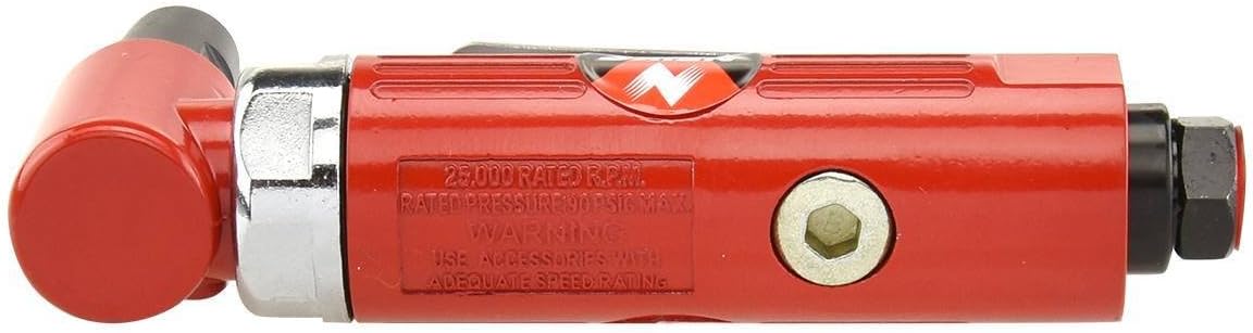 NEIKO 30060A 1/4” Air Right Angle Die Grinder | 20,000 RPM | 4 CFM Consumption | Rear Exhaust | Pistol Grip : Tools & Home Improvement