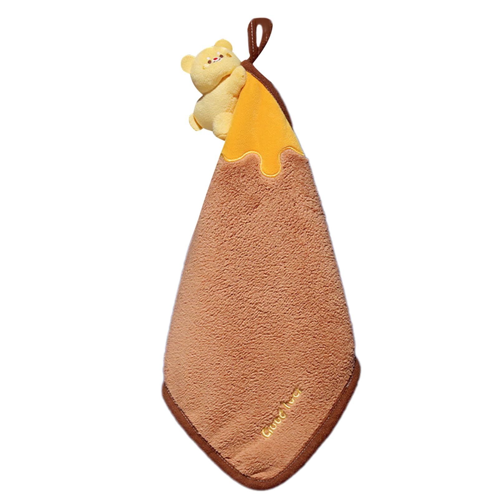 Tsophreniq Hand Towel Fun Cartoon Hanging Hand Towel Features Cartoon Designing for Kids and Family Use Lovely Soft Fleece