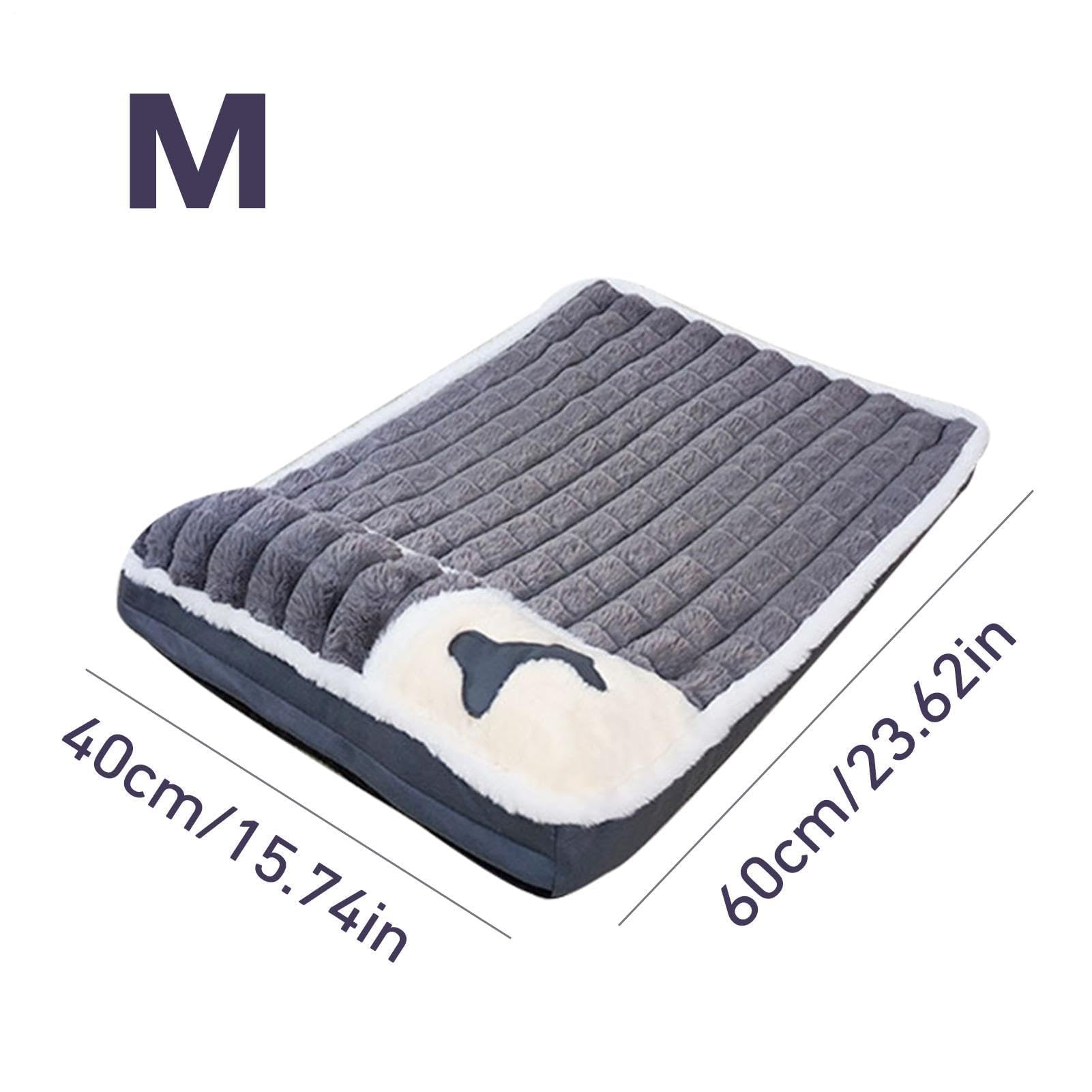 Tapis de cage pour chien – Lavable et antidérapant pour petits chiens, coussin doux pour dormir et confortablement, réduit l'inquiétude et l'anxiété