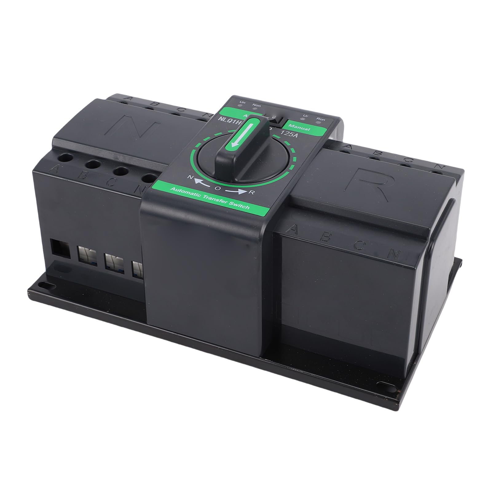 Generic Automatyczny Przełącznik Zasilania o Podwójnej Mocy Niezawodna Izolacja Klasy PC ATS 125A do Domowej Energii Elektrycznej, Systemów Fotowoltaicznych, 1 Opakowanie
