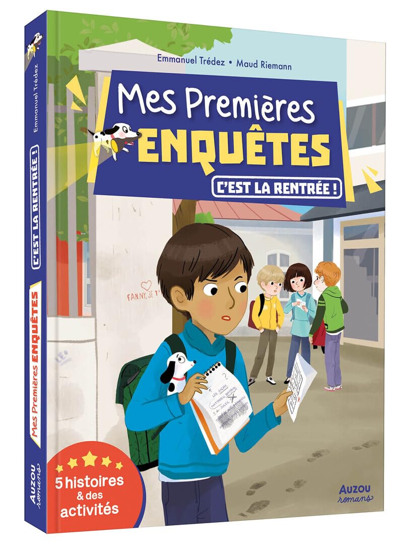 Mes premières enquêtes - C'est la rentrée - 5 histoires et des activités