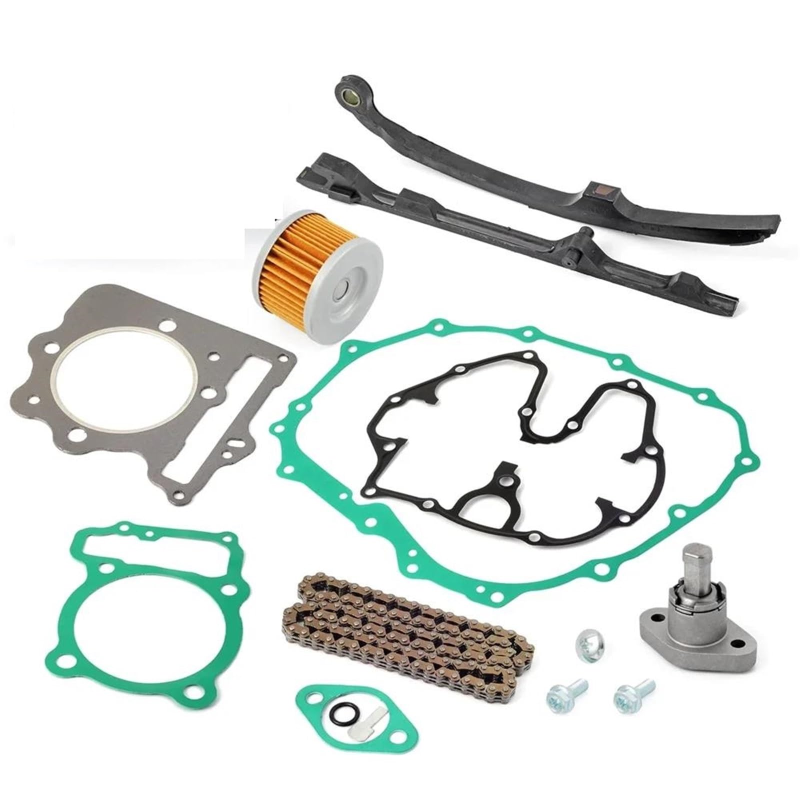 Juego completo de juntas de culata Guías De Cadena Distribución Levas Para Motocicleta Juegos Reparación Juntas Tensores Accesorios Para TRX400EX TRX400X XR400R