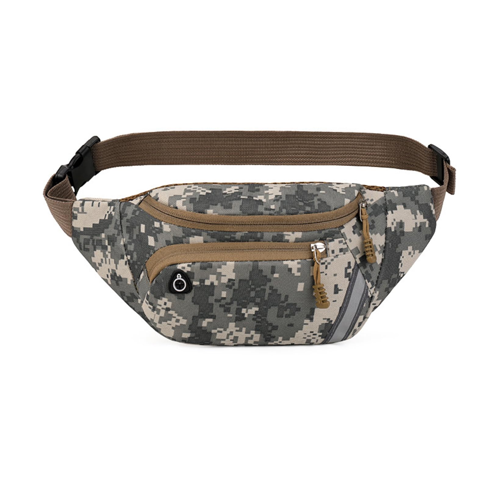 Running Belt for Women and Men,Large Fanny Pack and Camouflage Fanny Pack,Crossbody Fanny Packwith Adjustable Shoulder Straps for Outdoor Workout Travel Leisure Running FL