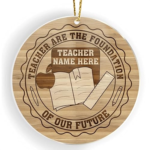 Miniatura 11 de CUBICER Adorno personalizado de mecánico de automóvil, adornos acrílicos blancos, decoración de árbol de pino de Navidad para adultos, hombres