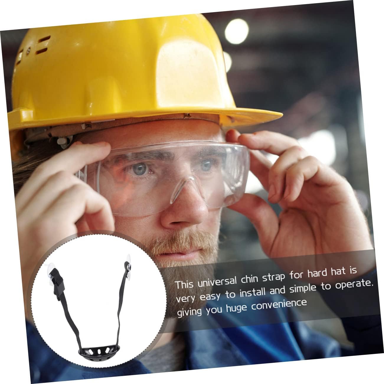 Chin Strap Hard Hat Safety Strap Airflow Jaw Strap Hat Accessories Straps Fast Helmet Accessories