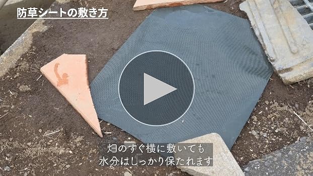 Amazon.co.jp: GALESS(ギャレス) 防草シート 1m×50m 耐用年数16