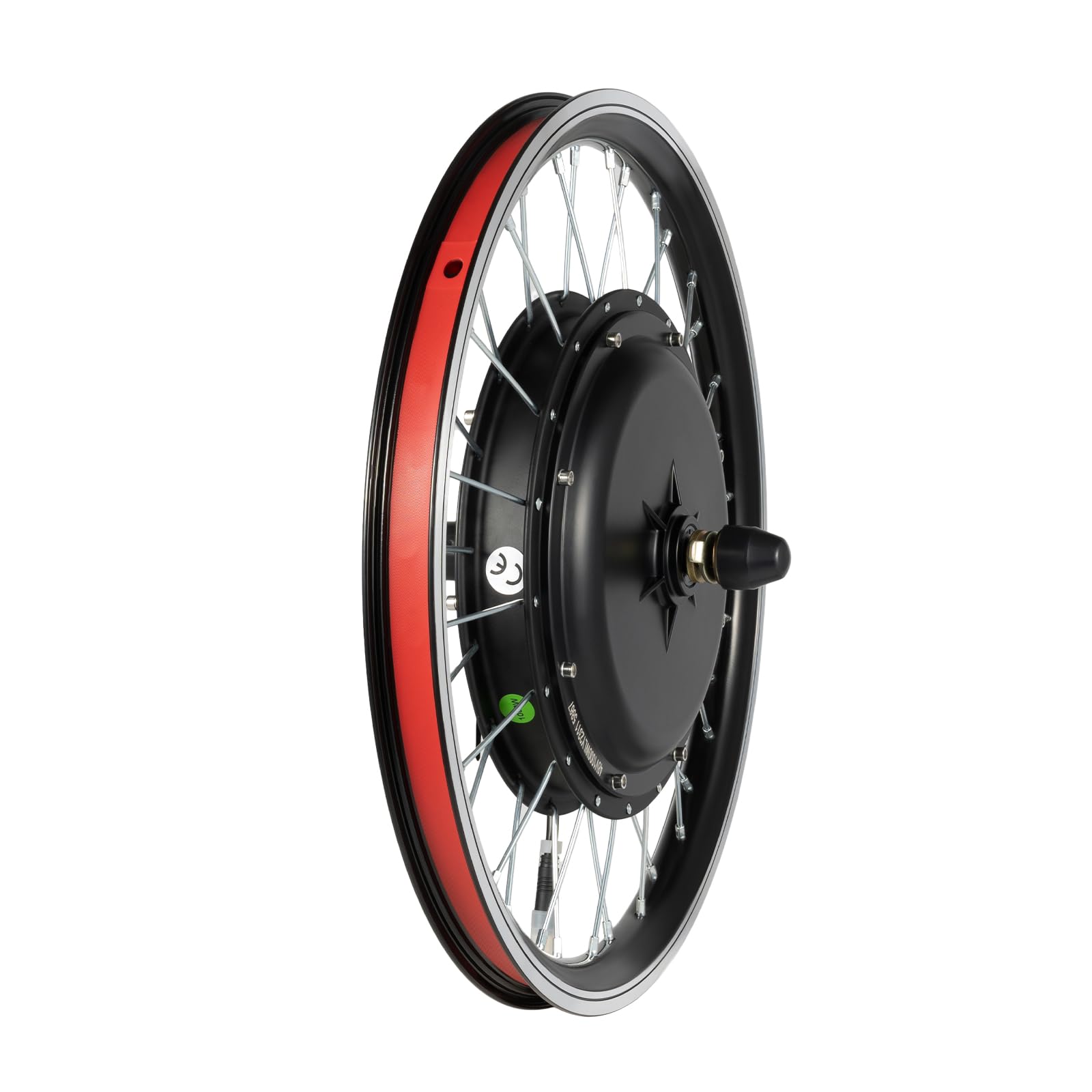 Kit Velo Electrique 20" avec Écran LED, 1000W Kit de Conversion de Vélo