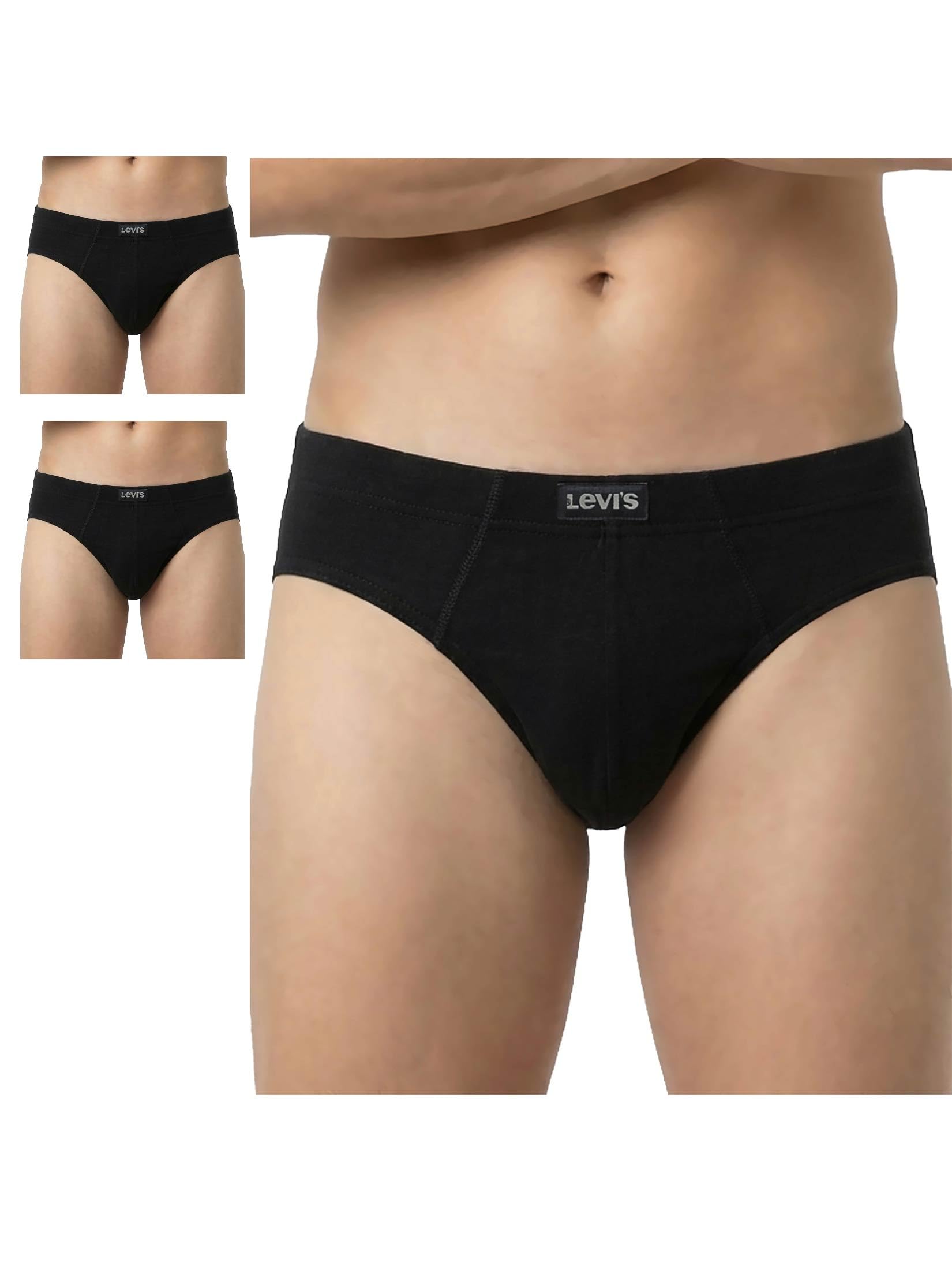 Levi's Men Briefs 3‑Pack – Cotton Comfort ₹339 (37% Off)