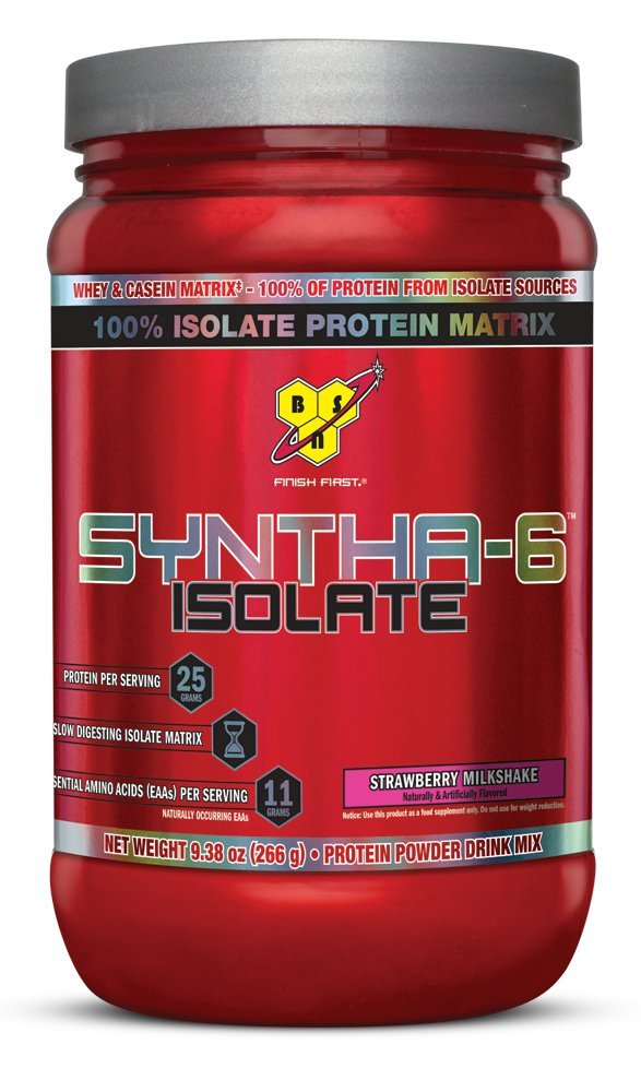 BSN SYNTHA-6 Isolate - Strawberry Milkshake, 9.38 Ounce