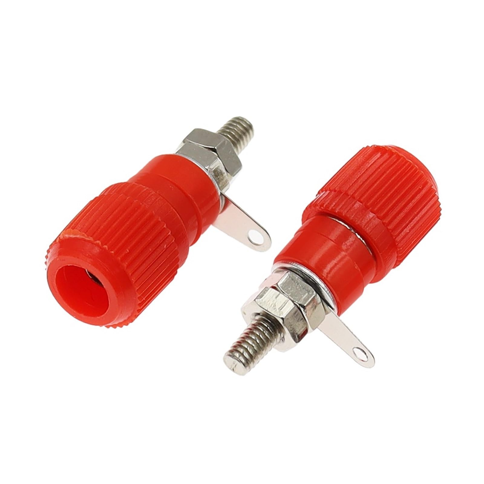 Conector de prueba de 4 mm con poste de unión M4 duradero para panel de laboratorio 8