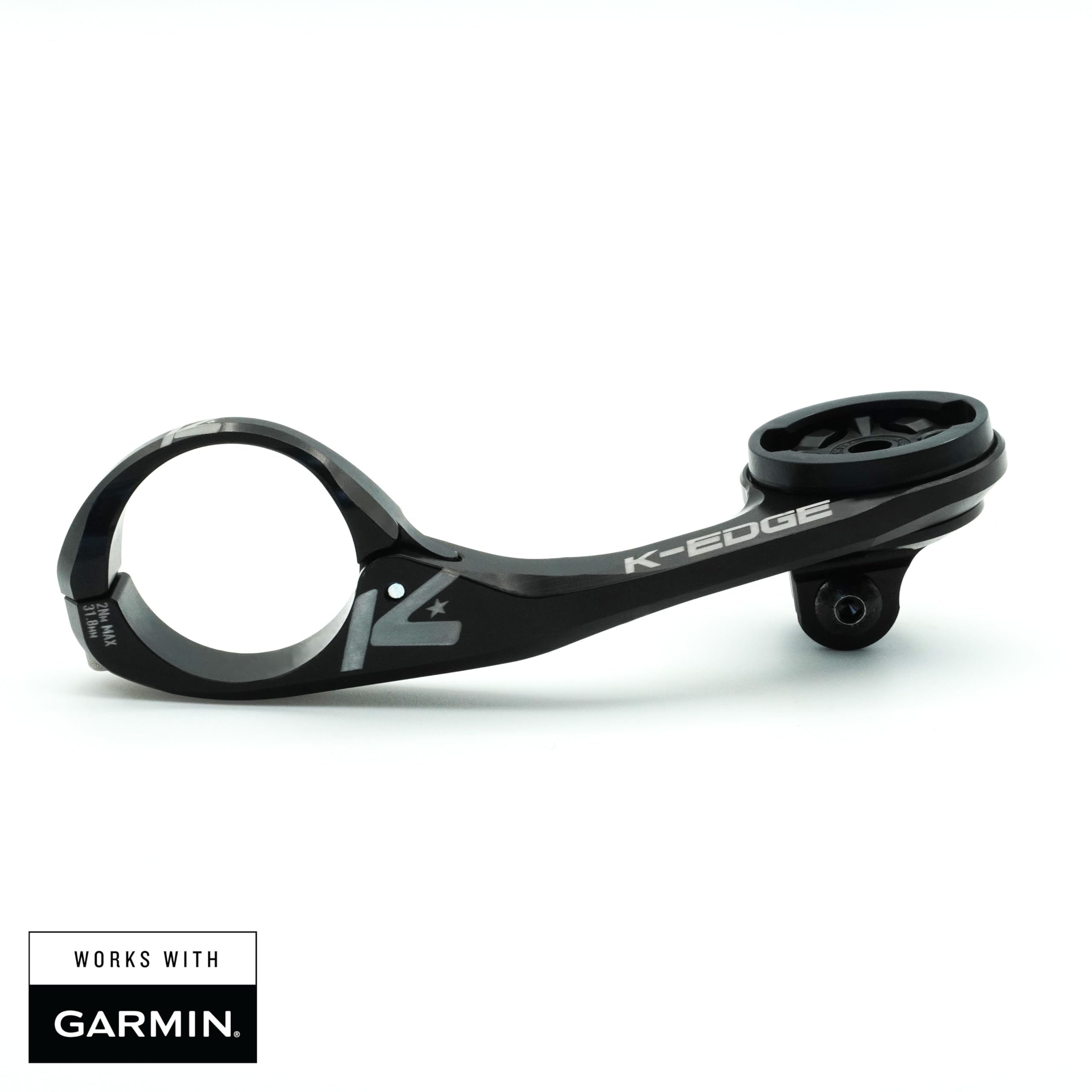 K-Edge | Max XL (31.8mm) Bicycle Computer Combo Mount | for Garmin