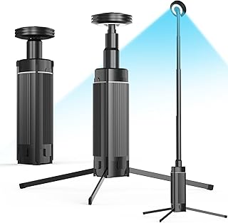 Camping Camping Light 1PCS, Camping Lantern Rechargeable, Led Work Light with Stand Battery Powered 10800mah, Portable Camping Lamp and Flashlight, Camping Lights for Hiking, Camping, Fishing