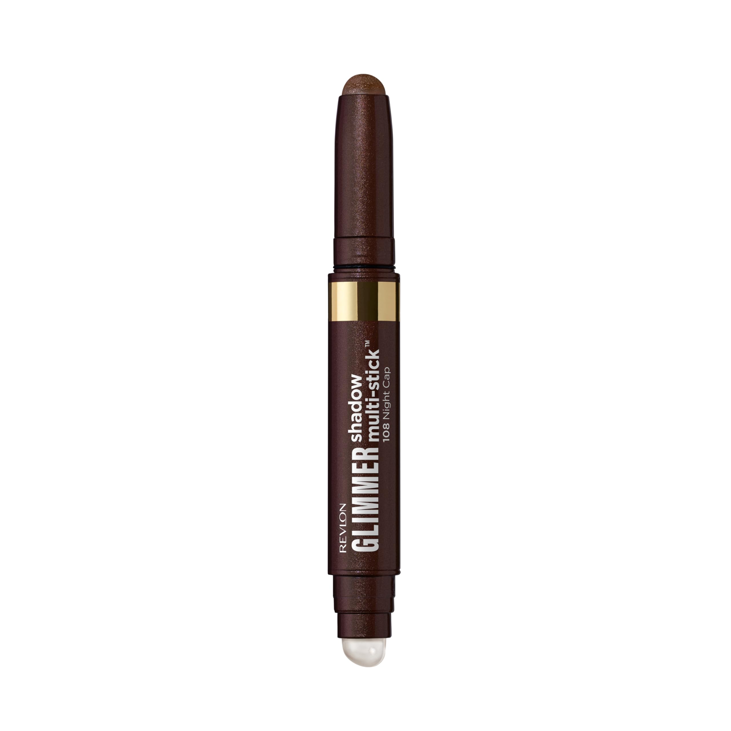 REVLON Glimmer Shadow Multi-Stick, Eyeshadow, 108 Night Cap | Multi-use shadow delivers a…