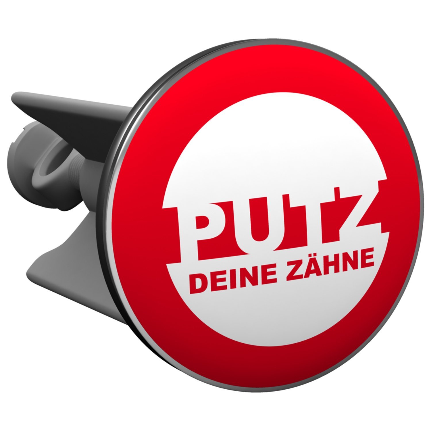 'Sink Plug Putz for Teeth – Original Plopp Plug as a Gift, Bathroom Accessories, Gift Idea