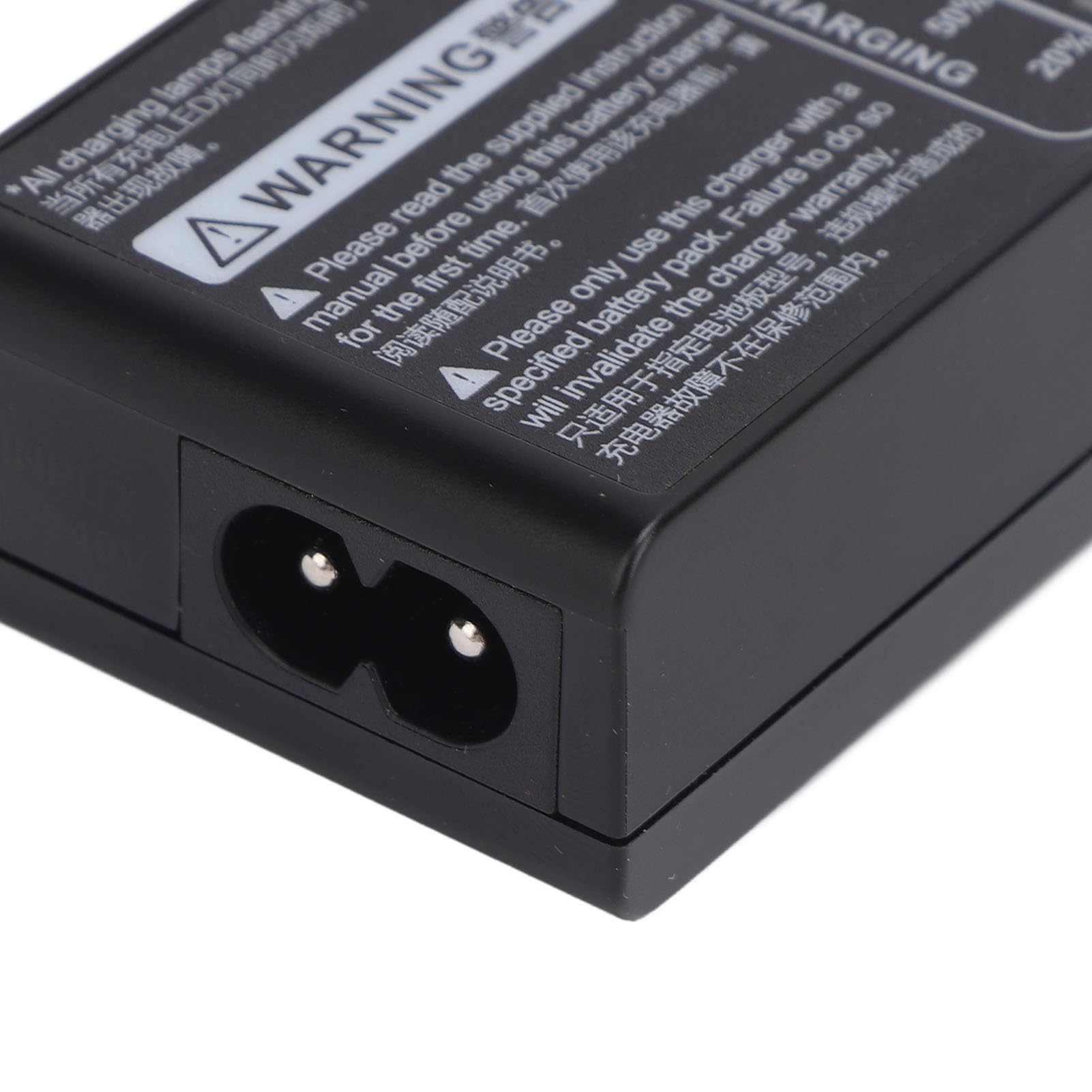 Akozon Cargador de BateríA para Flash de Cámara, 8,4 V 0,85 A, Recarga en