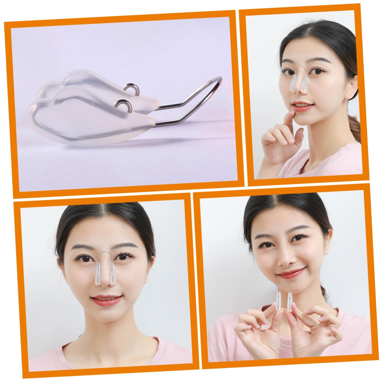 Amazon.co.jp: Beavorty 鼻筋美容器、鼻美容クリップ、鼻 器、シリコン 
