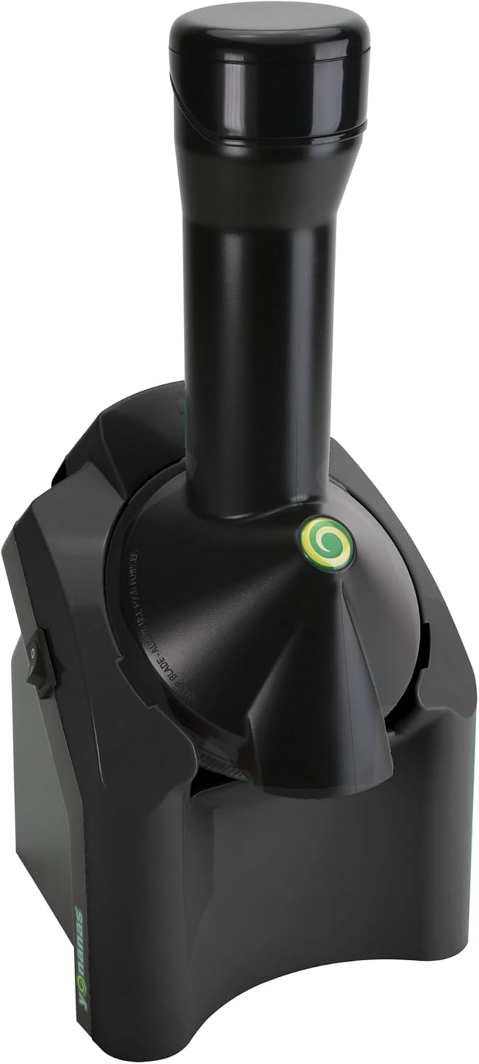 Yonanas Classic Frozen Dessert Maker – 3.22 lbs, Sleek Black Design