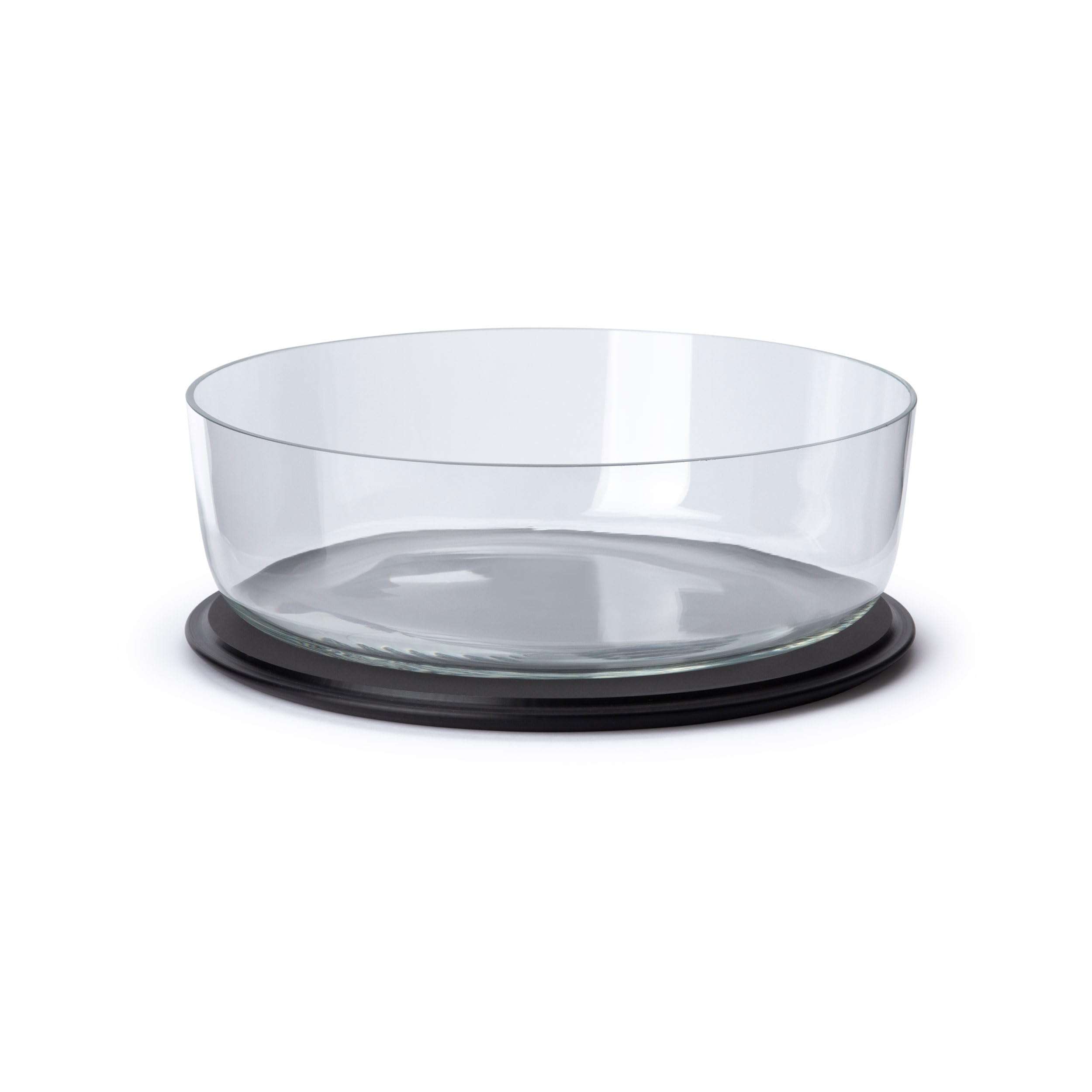Continenta Duracore Käsebrett mit Glocke aus mundgeblasenem Glas, Ø 27 cm