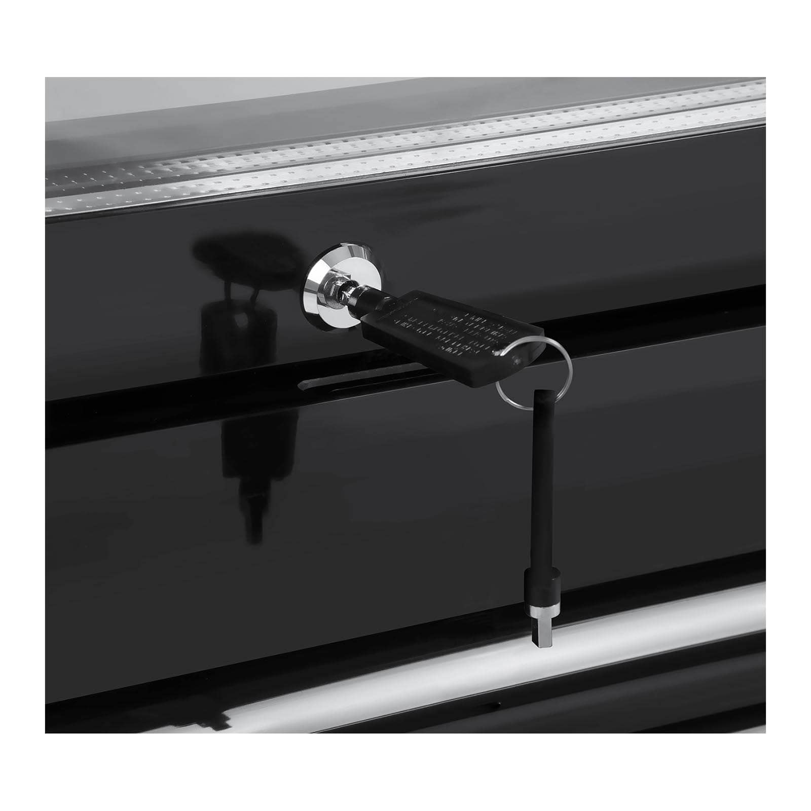 Royal Catering Nevera Expositora Para Bebidas RCGK-W278 (278 L, 210 W, 4 estantes, Puerta de cristal batiente con cerradura, Rango de temperatura 2–8 °C)
