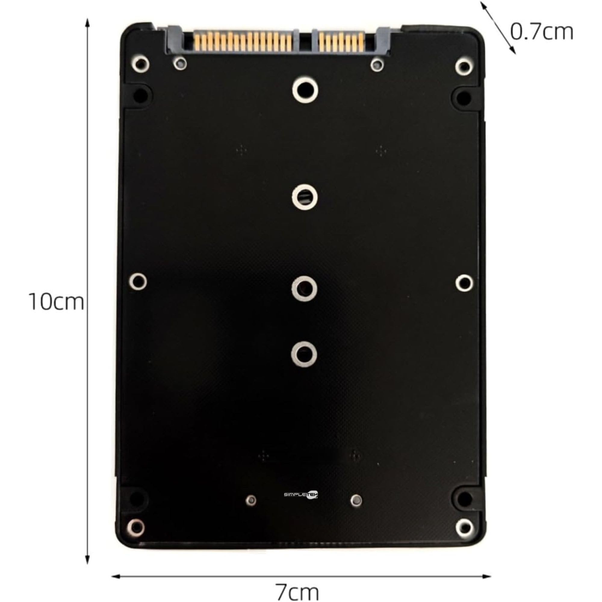 SIMPLETEK - SSD Interno 2.5" SATA III 6Gbps 2TB | Upgrade per Laptop e PC Desktop | Compatibile con Windows MacOS Linux | Design Ultra Slim