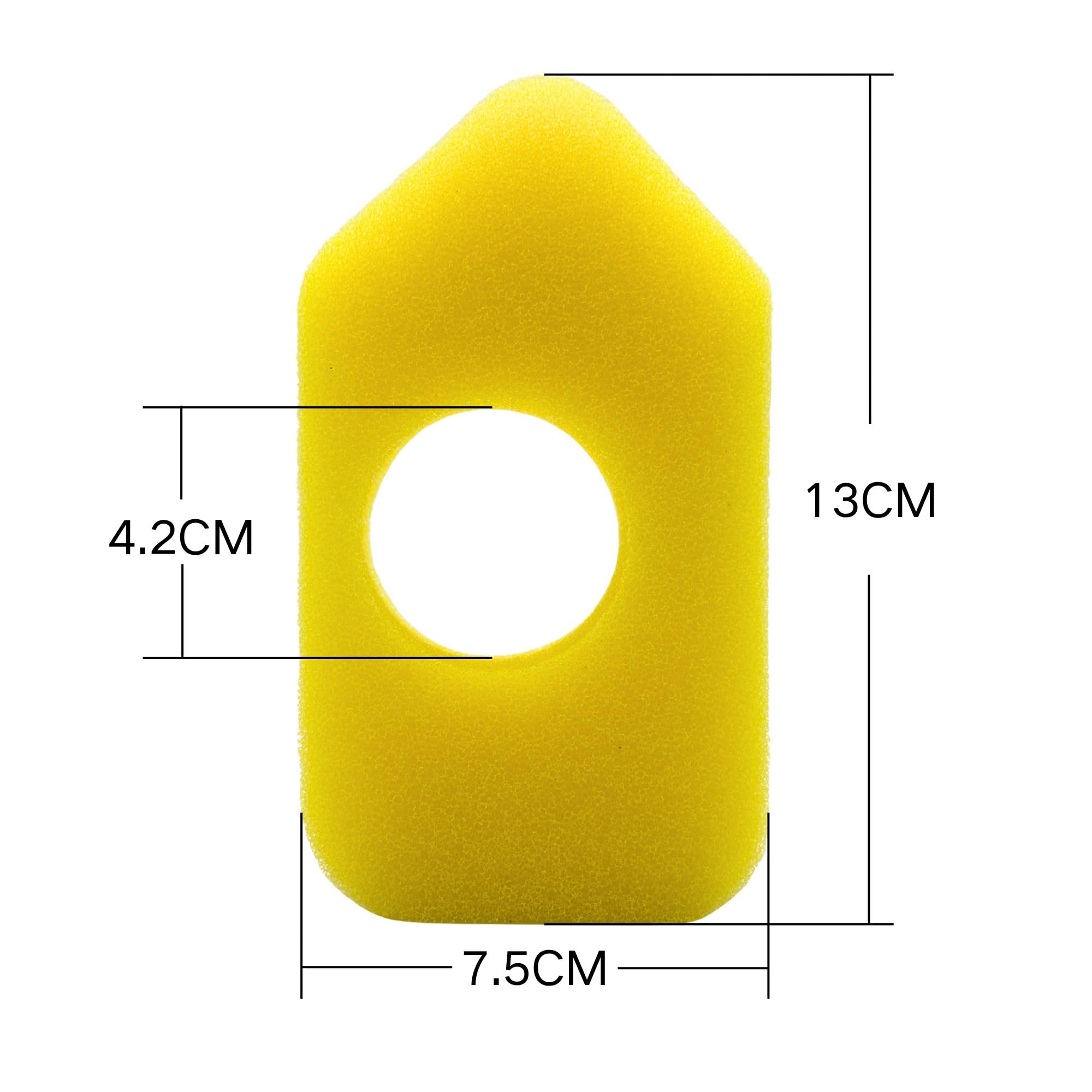 698369 zestaw filtrów powietrza + filtr paliwa, pasuje do kosiarki Briggs & Stratton 5088 4216, kompatybilny z MTD 490-200-001