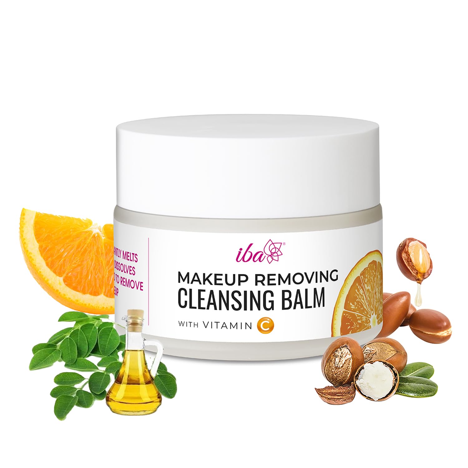 Iba Makeup Removing Cleansing Balm | Makeup Remover Cleansing Balm for Face | Removes Waterproof Makeup | Deeply Cleanses | Hydrates & Nourishes Skin | For All Skin Type, 50ml-image-14