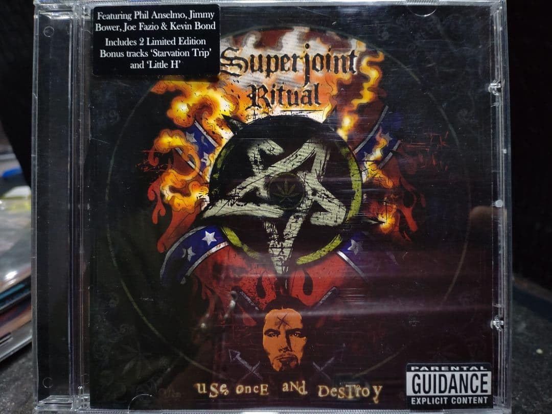 USE ONCE AND DESTROY/SUPERJOINT RITUAL