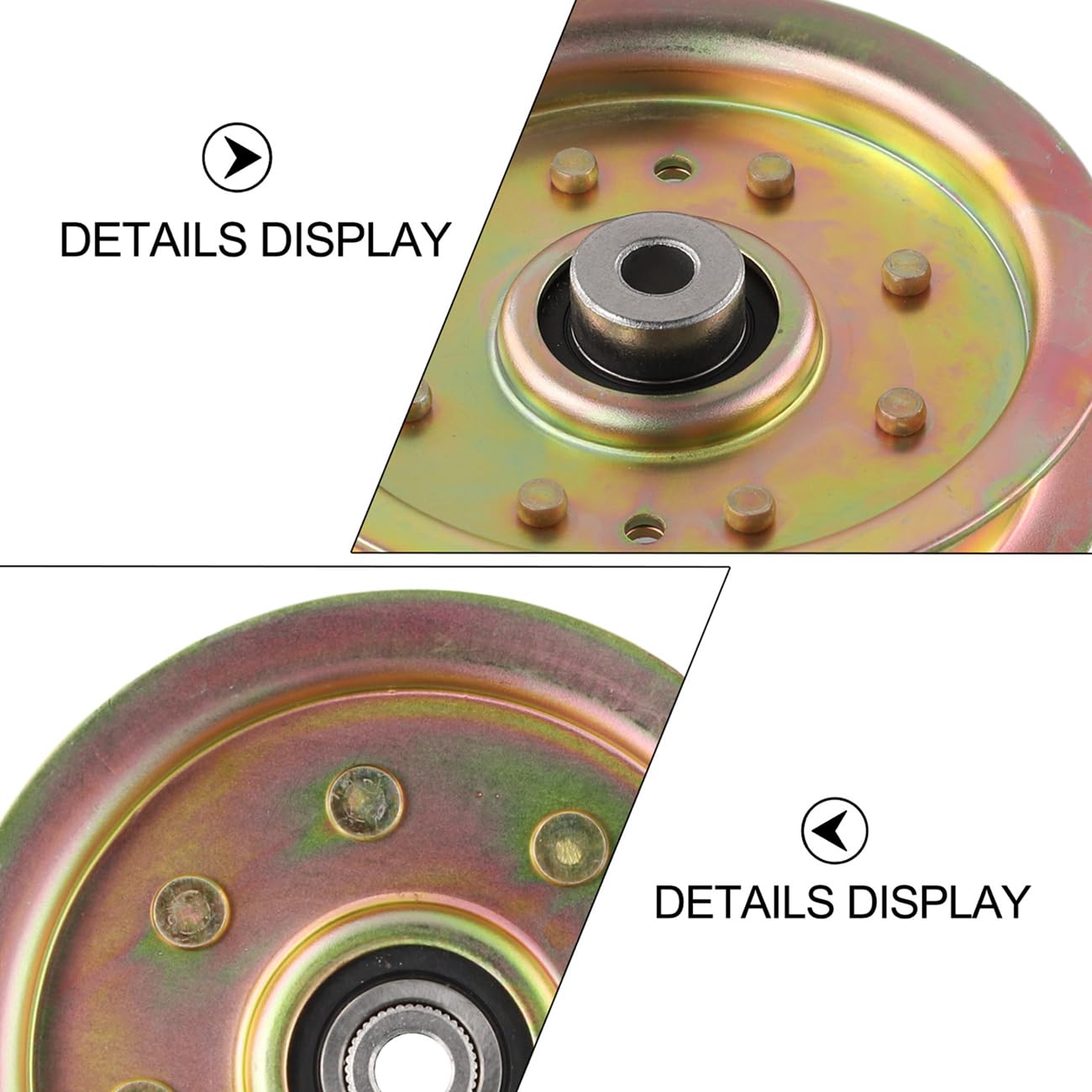 756-04129 Puleggia folle piatta compatibile con Cub Cadet 956-04129 956-04129C 756-04129B 756-04129C MTD 753-08171 756-04129B 756-04129C 956-04129C 6-041 29 956-04129C - Confezione da 2