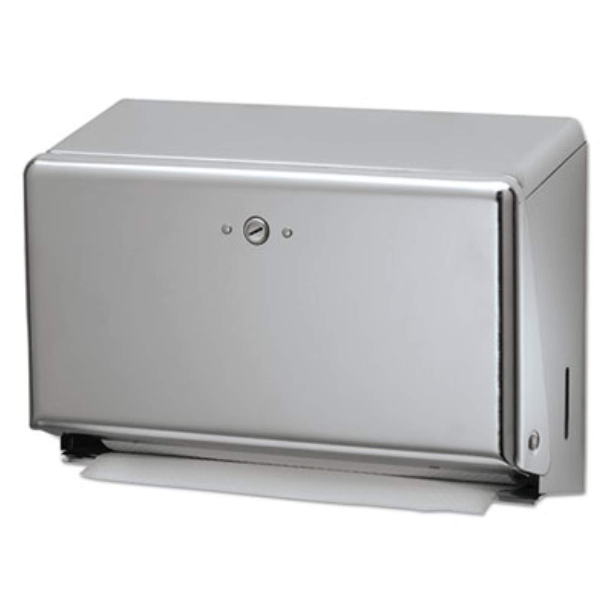 San Jamar T1950XC Mini C-Fold/Multifold Towel Dispenser, Chrome