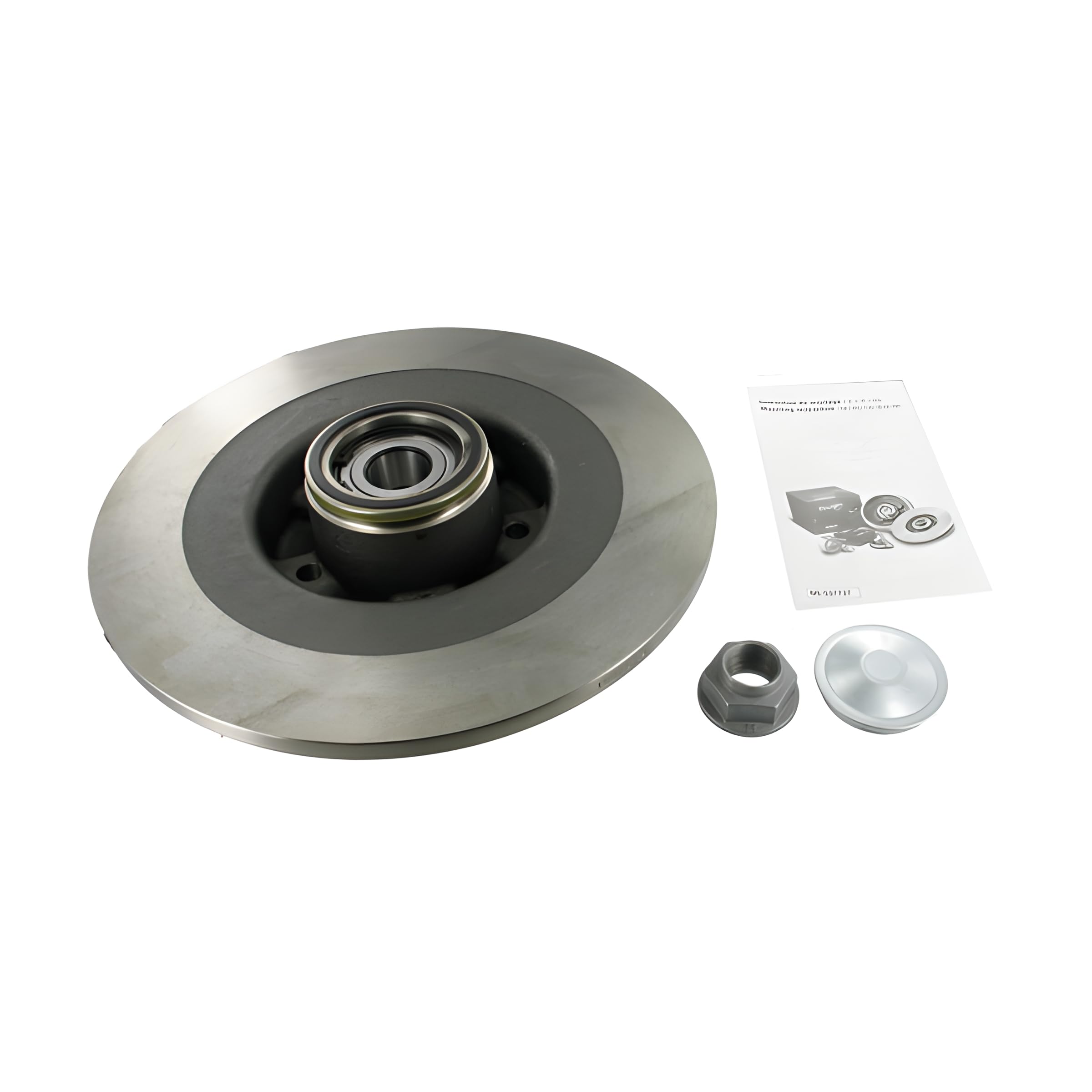 Braking Solid Brake Disc SKF VKBD 1010 Fits Renault Espace Vel Satis Rear