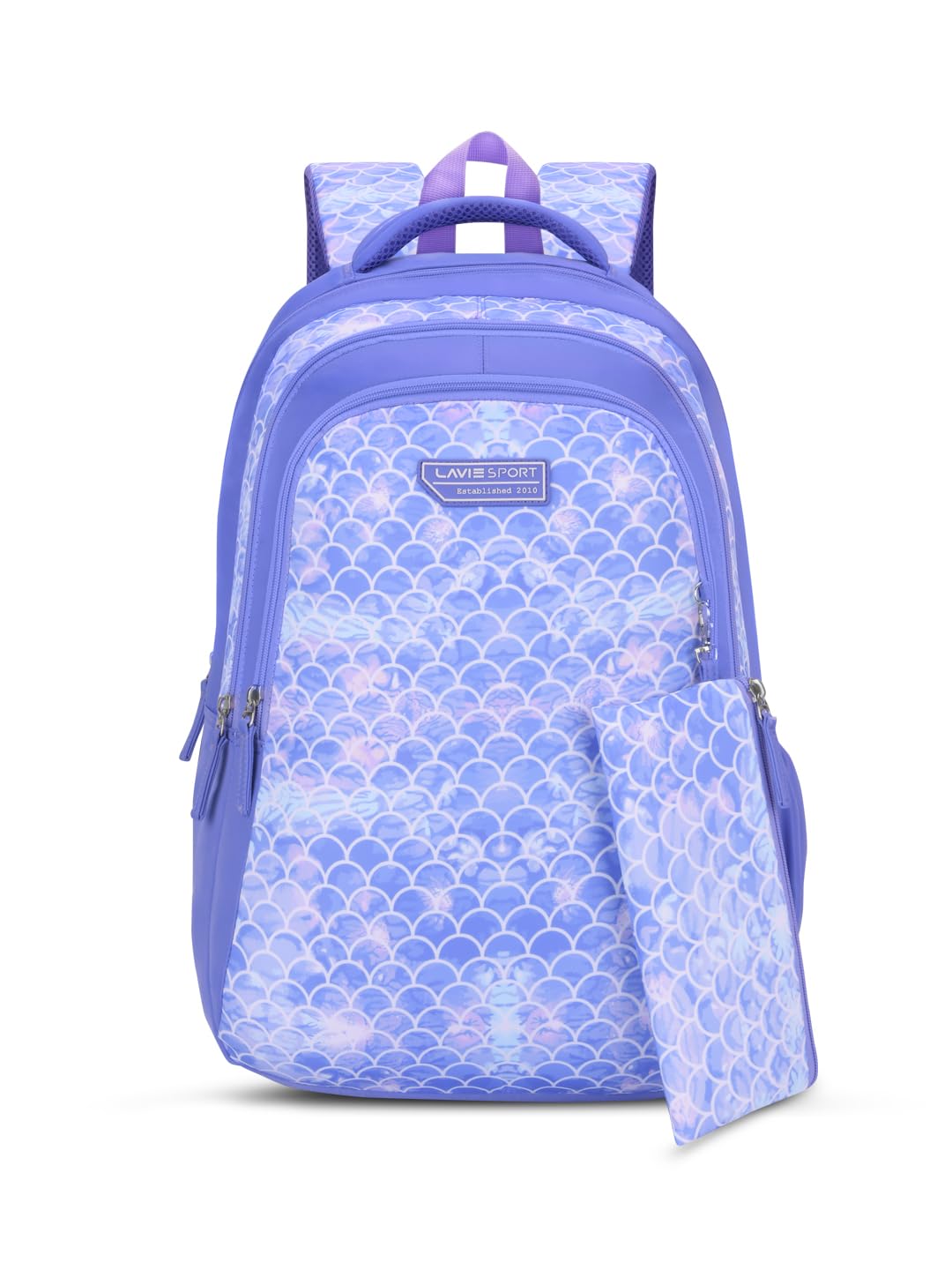 lavie sport Scales 36L Purple Backpack | Fits Upto 15 Inch Laptop | Organizer & Bottle Holder |Pencil Pouch | Gift for Men, Women, Boys, Girls | Laptop Sleeve for School & College-picture-41