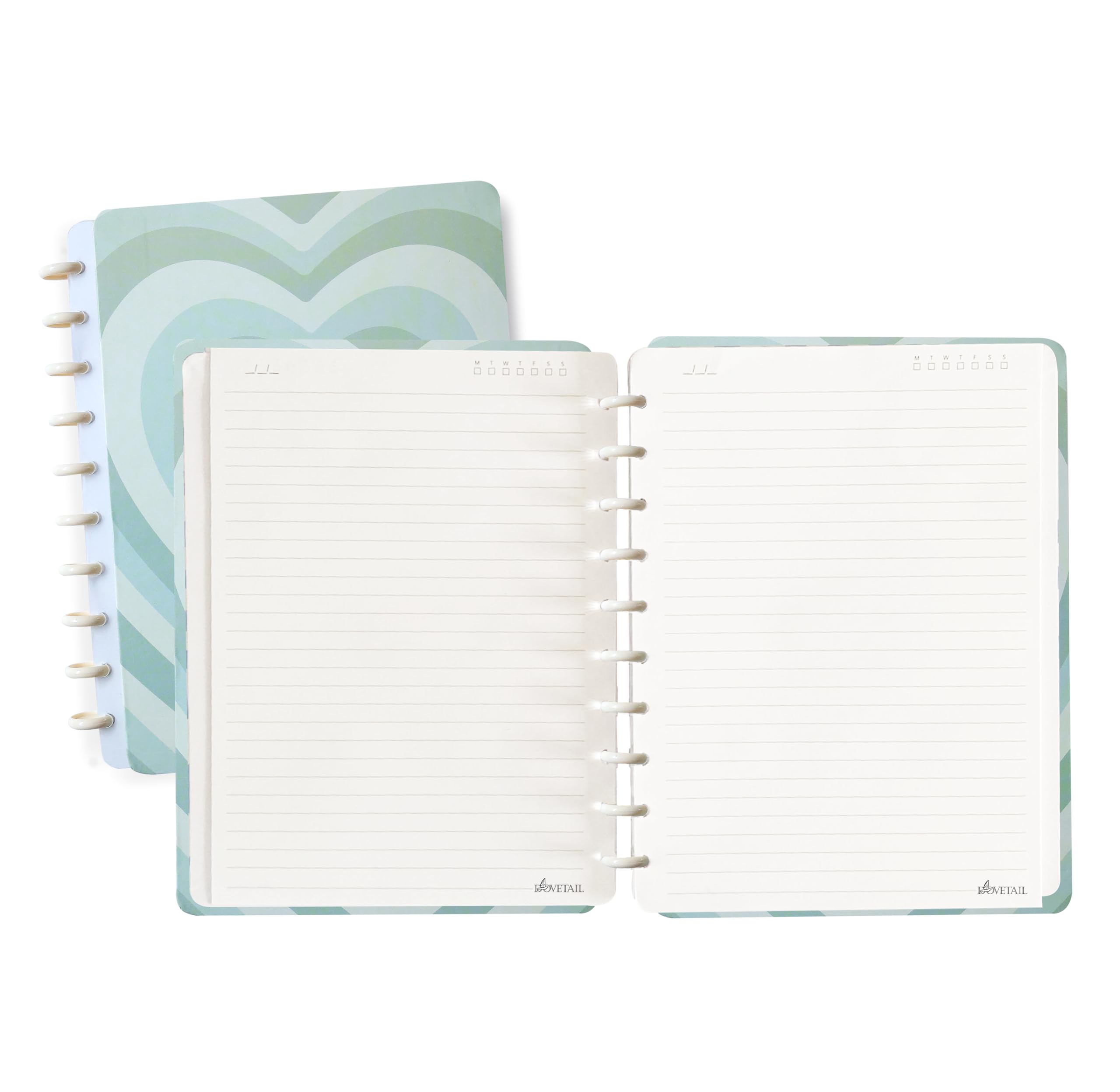 Dovetail A4 Disc Notebook Diary 70 Sheet Butter Cup 1
