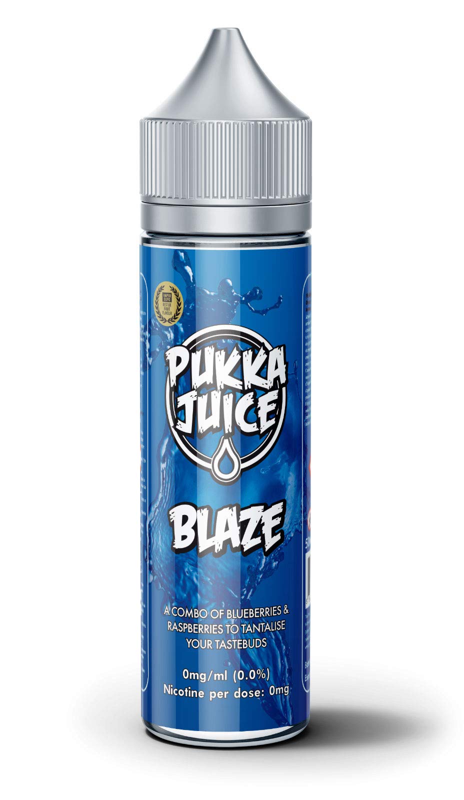Pukka Juice Blaze 70/30PG 50ML VG/PG E-Liquid Vape Juice Shortfill E Liquid Cigarettes No Nicotine Flavours E Juice (Blaze)