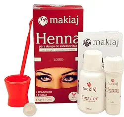 HENNA PARA SOBRANCELHAS LOIRO 1,5G MAKIAJ
