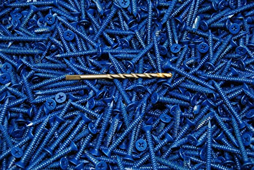 (400 pcs) Phillips Flat Head 3/16 x 1-3/4 Concrete Masonry Screw Tapcon Anchor & Bit