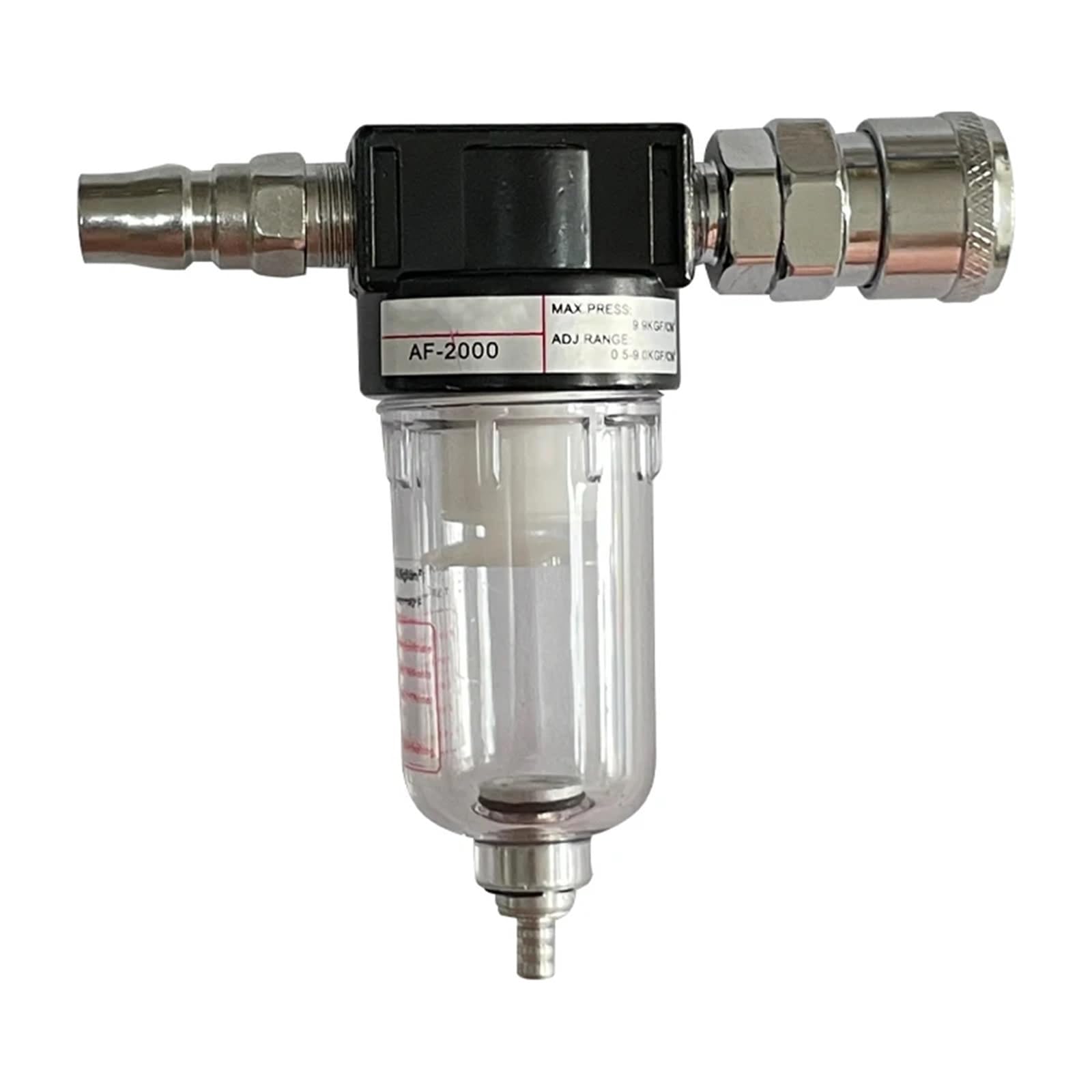 AF2000 separator wilgoci do sprężarki uniwersalny filtr powietrza wody oleju Catch Auto 1/10.2 cm filtr sprężonego powietrza (z armaturą UE)