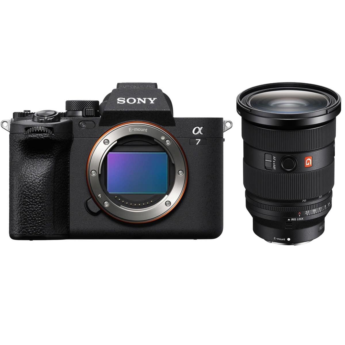 Sony Alpha a7 IV Mirrorless Camera with FE 24-70mm f/2.8 GM II Lens