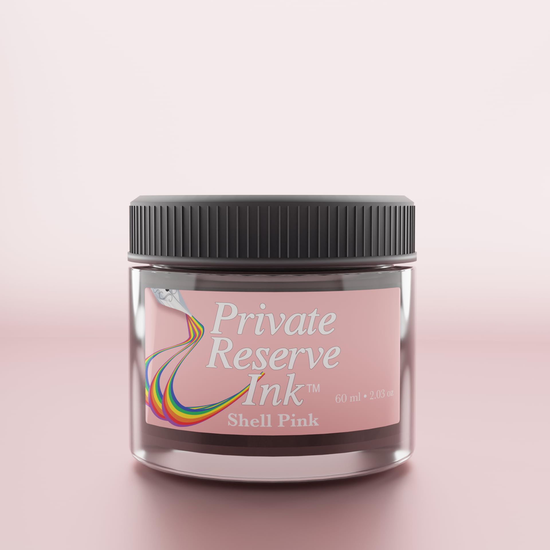 Private Reserve Ink - Butelka z atramentem 60 ml na pióro wieczne (różowa muszla)