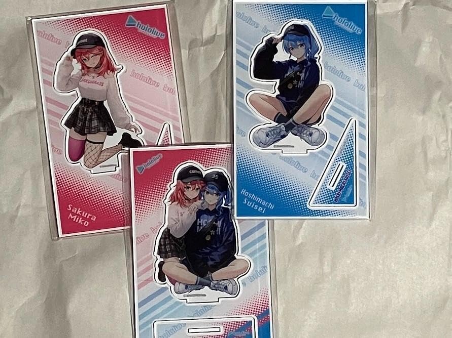 3種 星街すいせい さくらみこ miComet アクリルスタンド モーリー