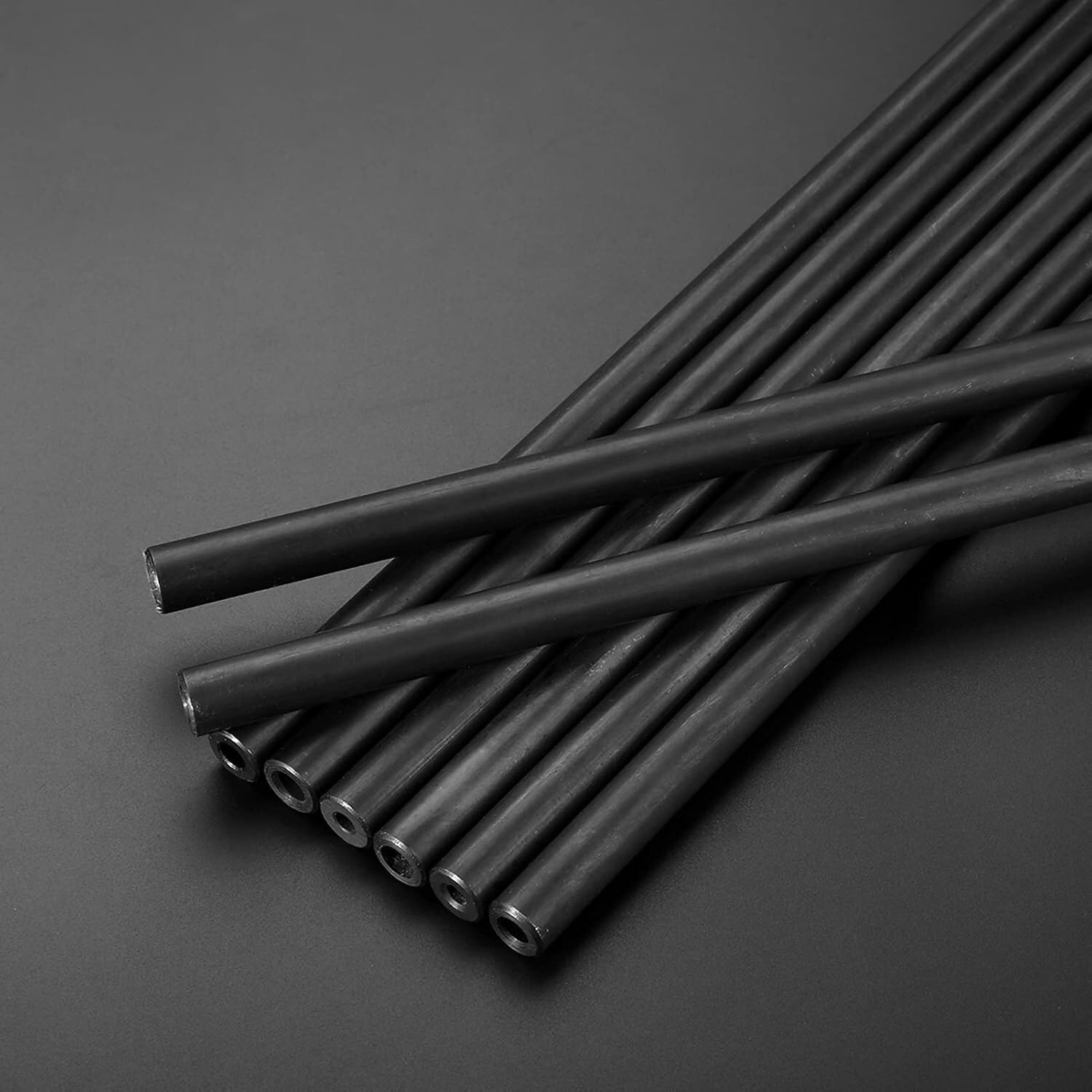 Tubo in Acciaio Dolce con Barre tonde Tubo in Acciaio a Prova di Esplosione con Tubo Cavo lucidato ad Alta durezza (OD 15 mm * ID 12 mm)