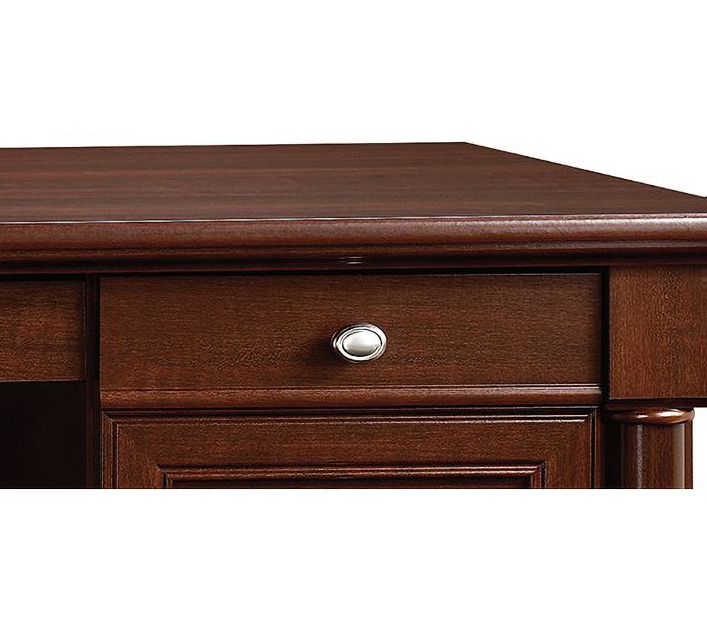 テーブル Amazon.com: Sauder Palladia Office Desk with Drawers, Executive