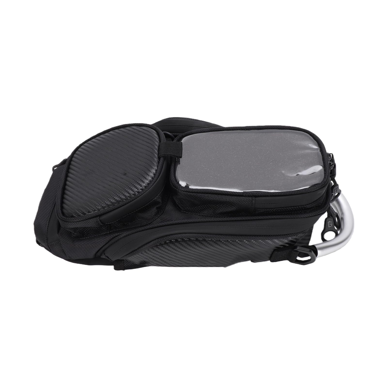 Borsa Serbatoio Moto Magnetica, Touch Screen, Custodia | Tessuto Oxford 1680D con Rivestimento PU, Finestra Tattile in TPU Trasparente, Controllo con , Compatibile con