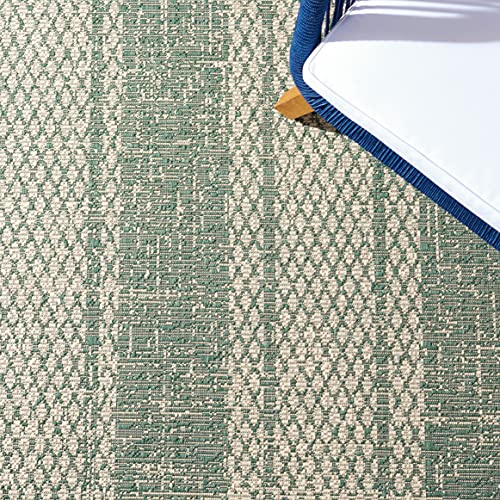 Tapete SAFAVIEH 2' x 3'7" Beige Verde Oscuro miniatura 4