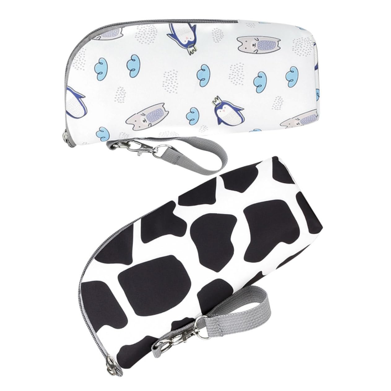 ifundom 3 Set Di Borse Termiche Portatili Per Biberon Eleganti Organizer Per Conservare Biberon Per Bambini Con Cerniera Calde O Fredde Per Gite 2 Pezzi * 3